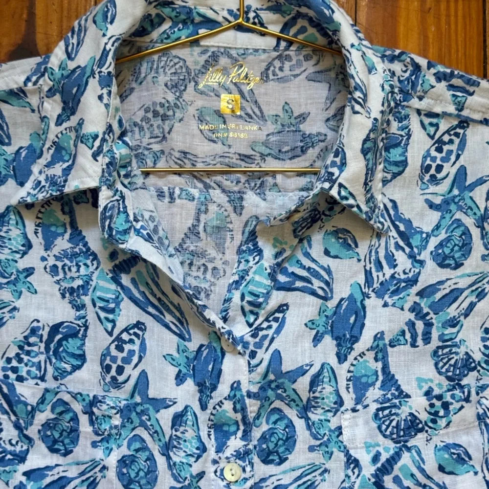 Linen button down - Picture 3 of 7